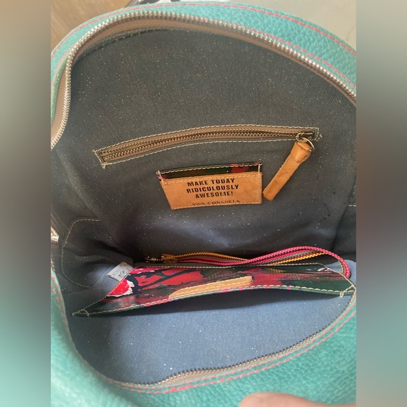 RETIRED * RARE Consuela Guadalupe Leather Convertible Backpack - Picture 16 of 16